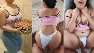 My neighbor loves to eat the whole egg in the morning