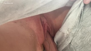 My boss in my pussy under skirt  while work day