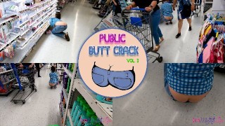 PUBLIC BUTT CRACK Vol. 3 - PREVIEW - ImMeganLive