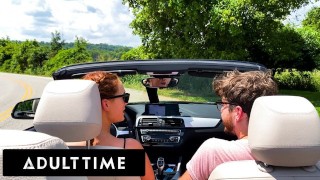 MODEL TIME Siri Sucks Cock in Rideshare & Gets Fucked